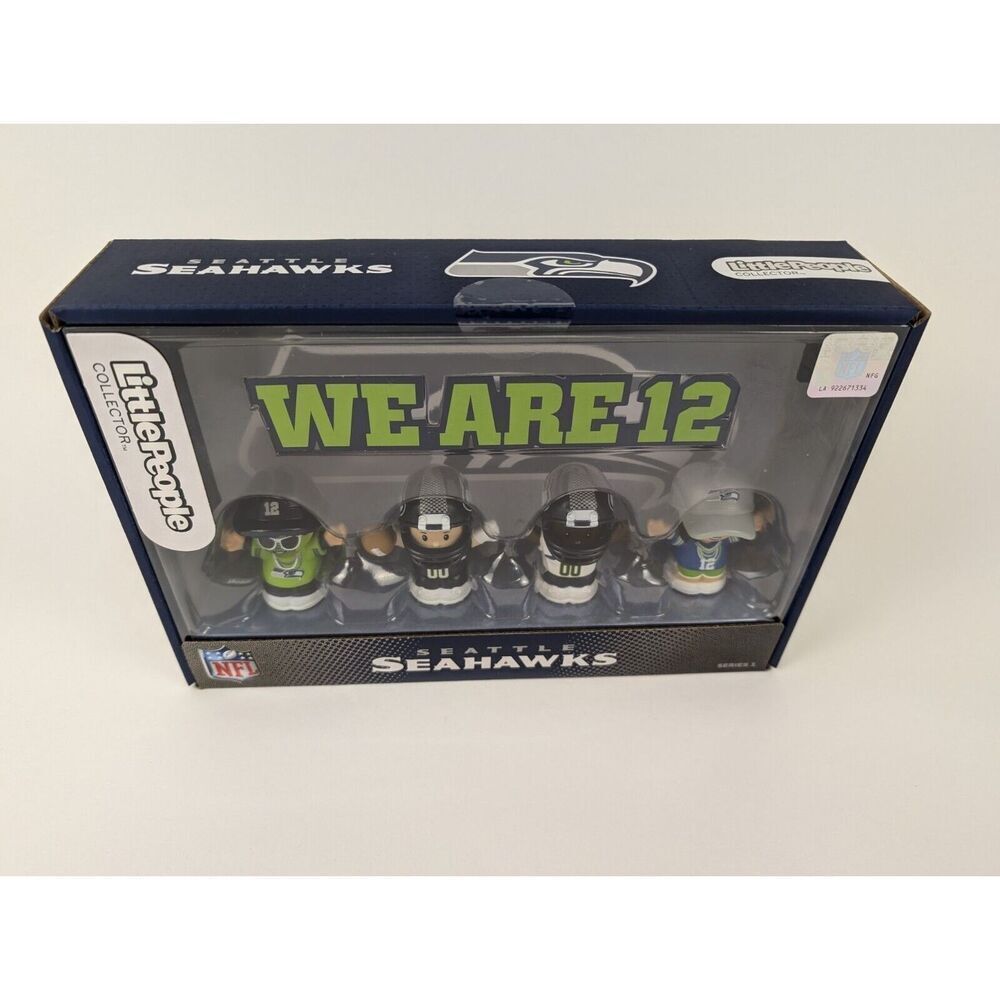 Little People Collector NFL Seattle Seahawks Fisher Price Series 1 NEW toys baby - Picture 3 of 8